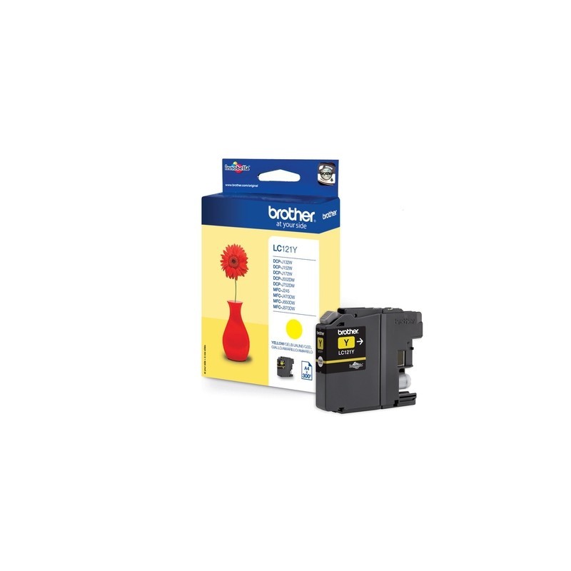 Brother lc123 negro cartucho de tinta original - lc123bkbp