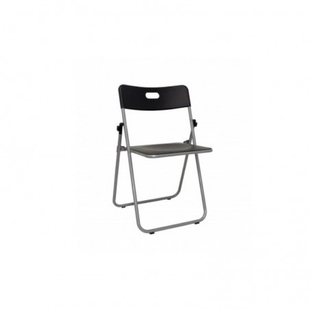 Silla Elche CP bali azul brazos fijos