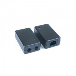 Bancada Robledo 2 plazas PVC color negro