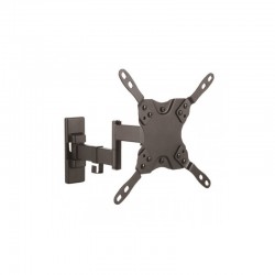 Silla fija Villalgordo bali gris oscuro chasis cromo