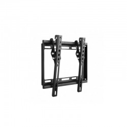 Silla fija Villalgordo bali negro chasis cromo