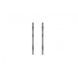 Approx Mueble con Soporte para TV 30"-63" - 3 Estantes de Cristal Templado - Peso Max 60Kg - VESA 600X400mm