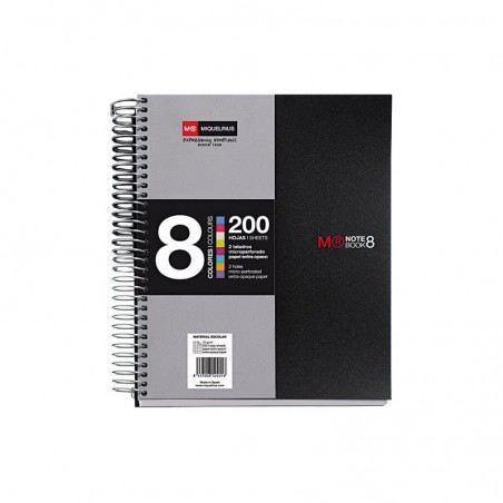 Archivador co2 neutral nº1 a4 lomo 80mm jaspeado marrón leitz 10805075