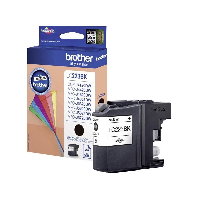 Brother lc227xl negro cartucho de tinta original - lc227xlbkbp
