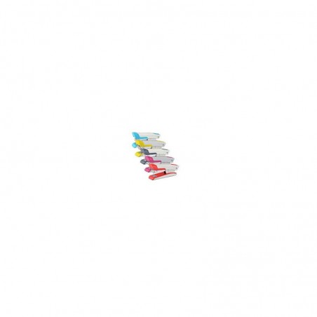Paquete 100 hojas a4 80g colores surtidos intensos (10 hojas x color) fabriano 11303