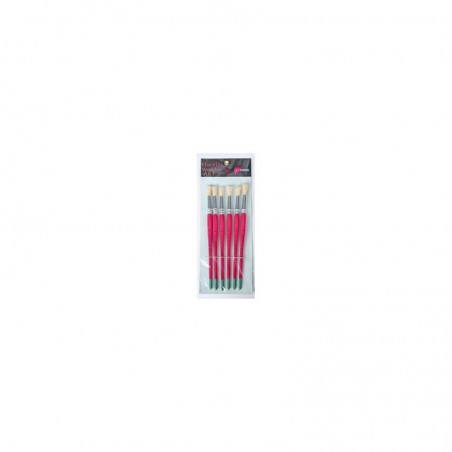 Silla confidente rodano tapizada roja unisit d5s/er