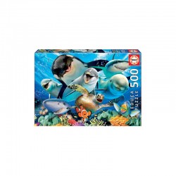 Papelera colourbreez coral esselte 628461