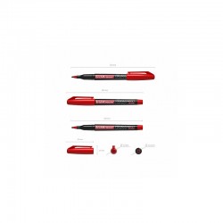 Blíster con 5 marcadores textiles colores baby-party faber castell 159530