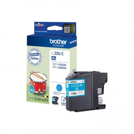 Brother lc3213 magenta cartucho de tinta original - lc3213m