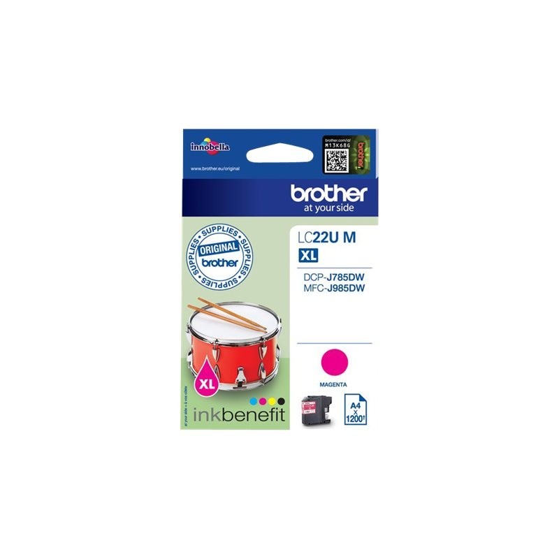 Brother lc3213 amarillo cartucho de tinta original - lc3213y