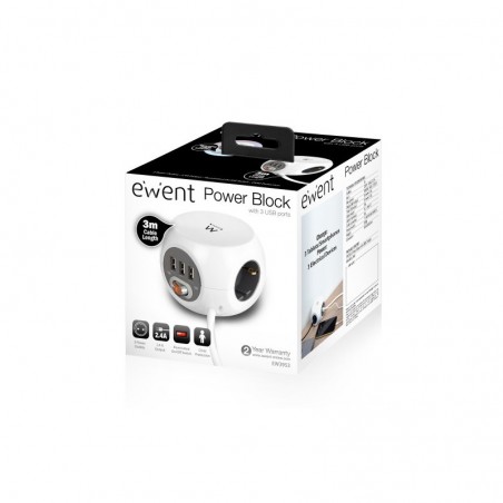 Elbat Delta SAI 700VA USB - 3x Shuckos - Estabilizador AVR - Funcion de Arranque en Frio