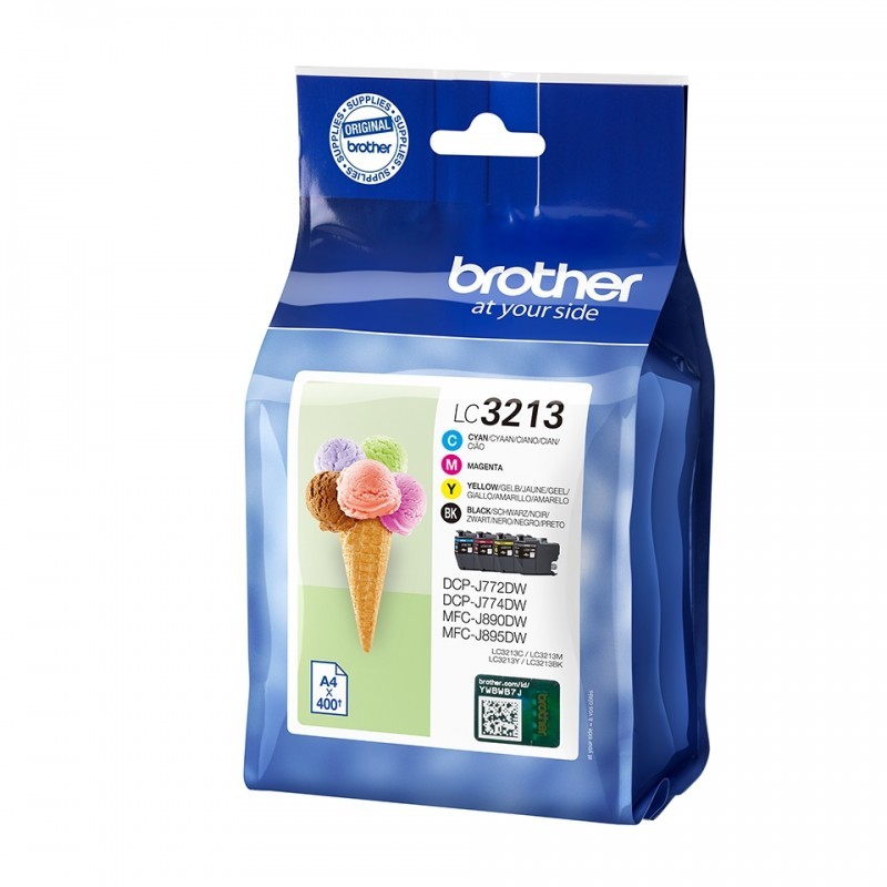 Brother lc3233 negro cartucho de tinta original - lc3233bk