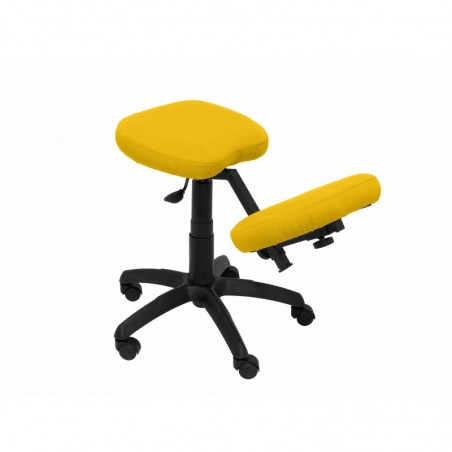 Silla Alocén malla negra asiento bali azul cielo brazos regulables cabecero fijo