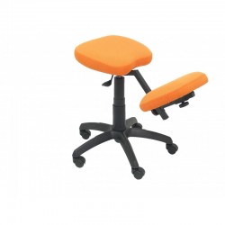 Silla Alocén malla negra asiento bali verde botella brazos regulables cabecero fijo