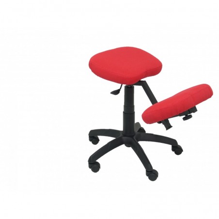 Silla Alocén malla negra asiento bali azul marino brazos regulables cabecero fijo