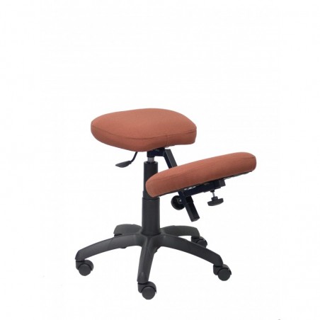 Silla Alocén malla negra asiento bali gris oscuro brazos regulables cabecero fijo