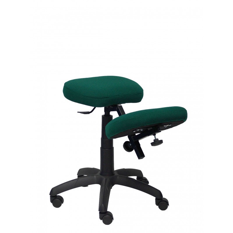 Silla Alocén malla negra asiento bali lila brazos regulables cabecero fijo