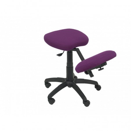 Silla Alocén malla negra asiento bali gris brazos regulables cabecero fijo