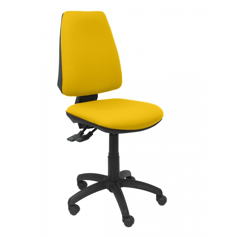 Silla fija Villalgordo similpiel gris chasis negro