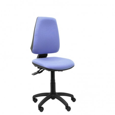 Silla Cilanco blanca malla blanca asiento bali rojo brazo regulable base cromada ruedas de parqué