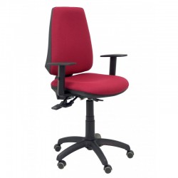 Silla Ayna similpiel rosa brazos regulables