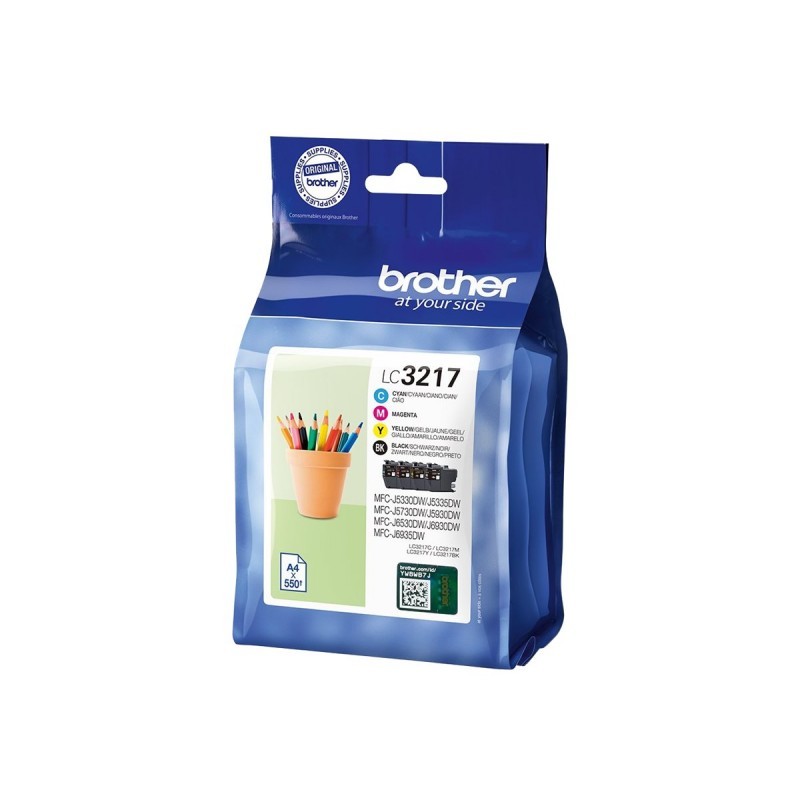 Brother lc3235xl cyan cartucho de tinta original - lc3235xlc