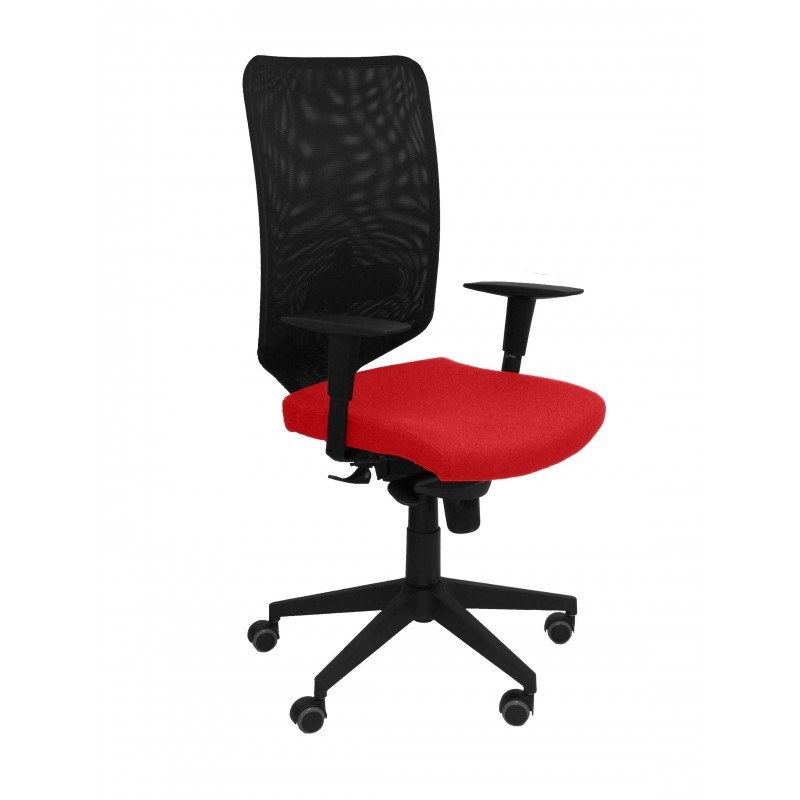 Silla Elche S aran azul brazo fijo