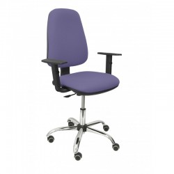 Silla Sierra S bali azul cielo base poliamida negra