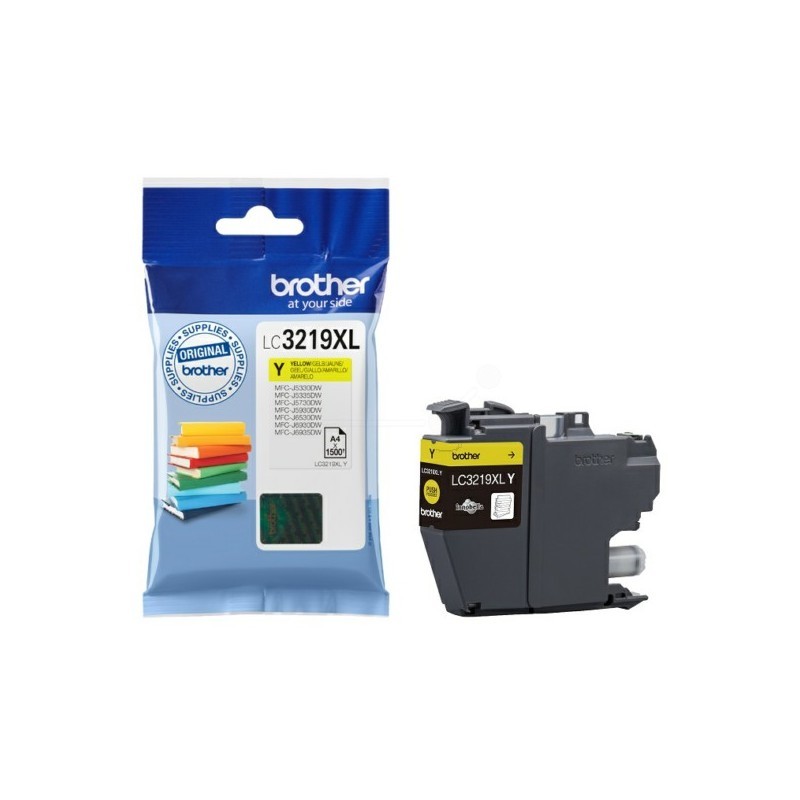 Brother lc3237 amarillo cartucho de tinta original - lc3237y