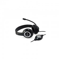 Logitech H111 Auriculares Estereo con Microfono - Microfono Giratorio - Diadema ajustable - Jack 3.5mm - Cable de 1.80m - Color