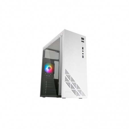 Tooq Soporte de Pantalla de Suelo con Ruedas 37"-100" - Bloqueo de Ruedas - Dos Estantes - Peso Max 150Kg - VESA 800X600mm - Co