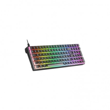 Mars Gaming MM55 Raton Gaming USB 12800dpi - Carcasa de Panel Perforado - 5 Botones - Iluminacion RGB Chroma - Uso Diestro - Ca