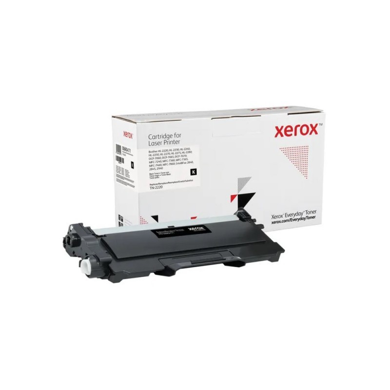 Brother tn2220/tn2210/tn2010/tn450 xl negro cartucho de toner generico - alta capacidad/jumbo