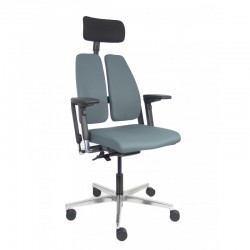 Silla Horna sincro malla blanca bali blanco brazos blancos base blanca ruedas parque