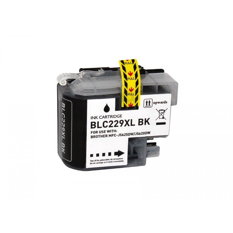 Brother lc22e negro cartucho de tinta generico - reemplaza lc22ebk