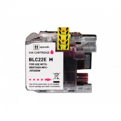 Brother lc22u negro cartucho de tinta generico - reemplaza lc22ubkbp