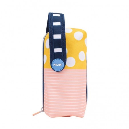 Estuche escolar tres compartimentos palmeras rosas - tablero totto ac52eco012-2210z-8ie