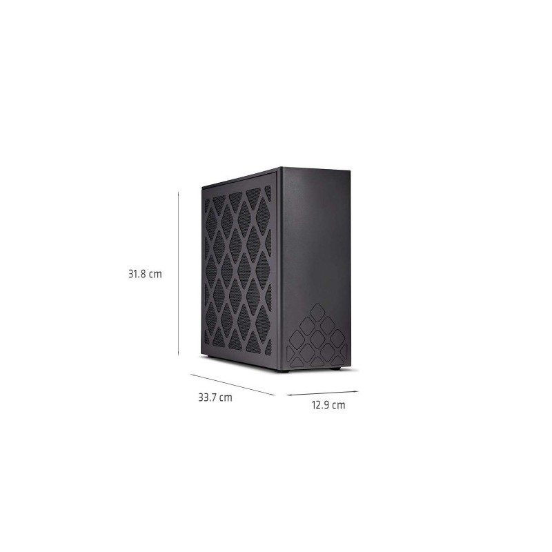 Fractal caja north negra carbon fd-c-nor1c-01