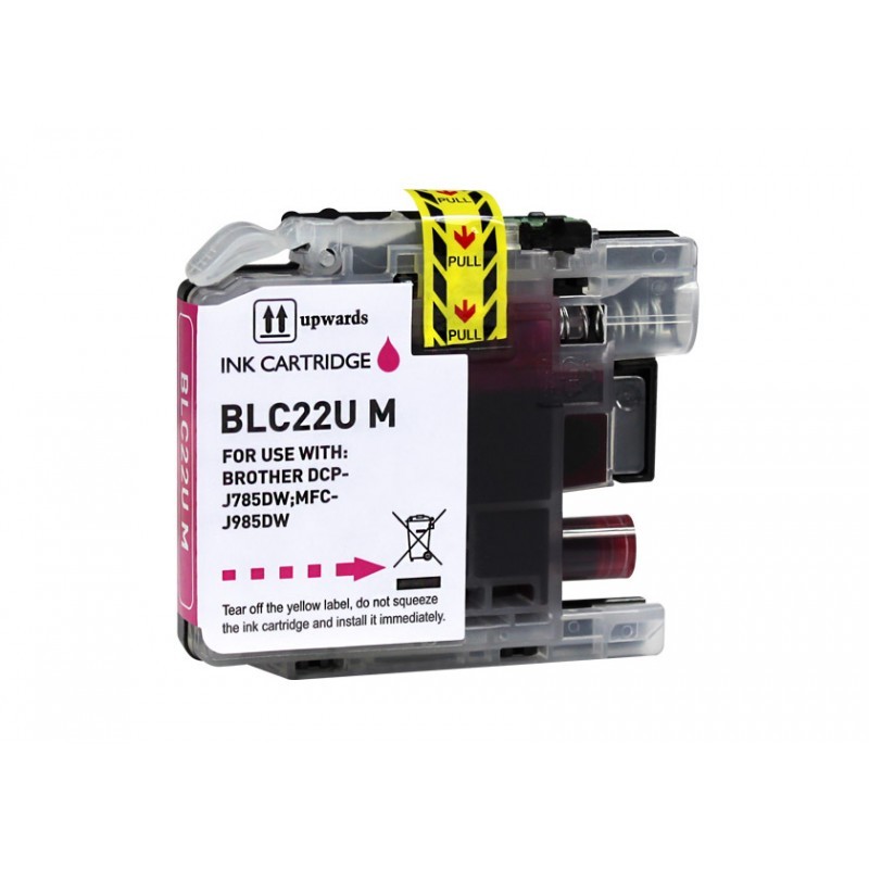 Brother lc22u amarillo cartucho de tinta generico - reemplaza lc22uybp