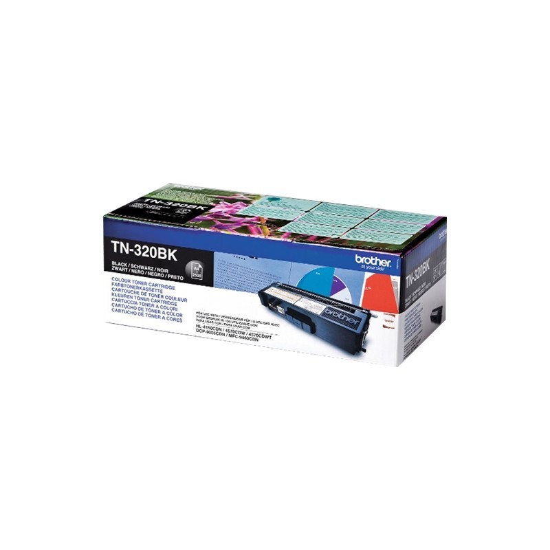 Brother tn3280 negro cartucho de toner original