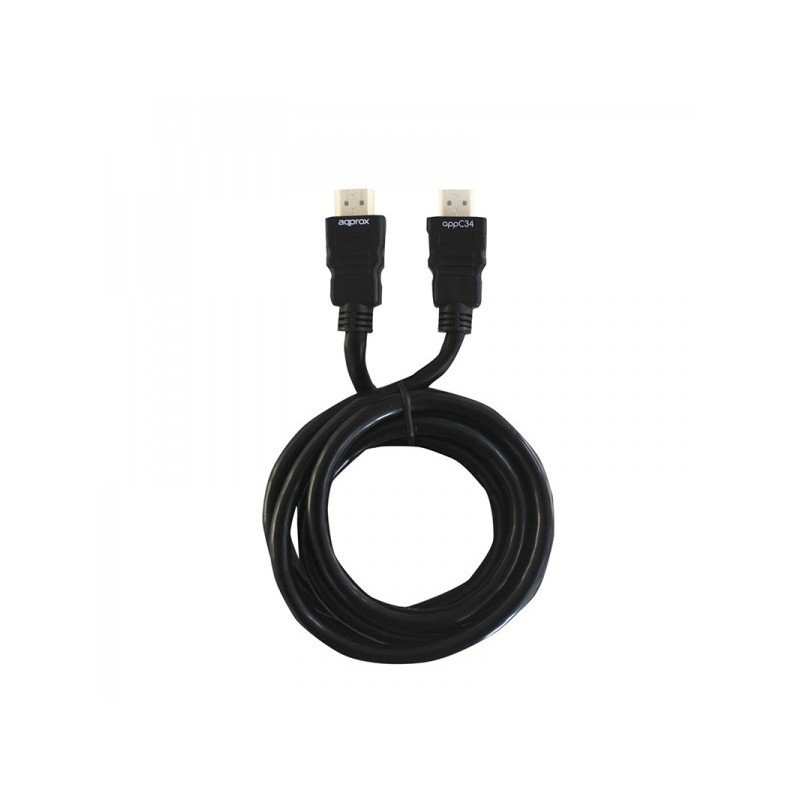 Nanocable Cable de Alimentacion CPU C13 Hembra a C14 Macho 3m - Color Negro