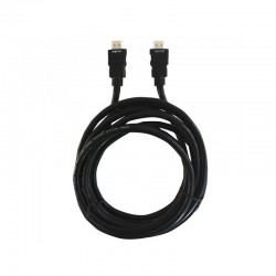 Nanocable Cable de Alimentacion CPU C13 Hembra a C14 Macho 5m - Color Negro