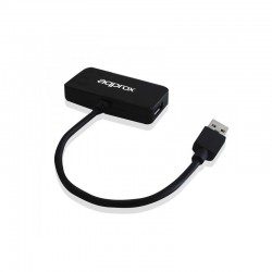 Nanocable Cable Audio Estereo Jack 3.5mm Macho a 2x RCA Macho 3m - Color Negro