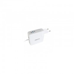Nanocable Cable Adaptador Audio Jack 3.5mm Hembra 4 Pines a 2x Jack 3.5mm Macho 3 Pines 0.20m - Color Blanco
