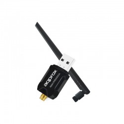 Nanocable Cable de Antena TV 75 OHM Macho/Hembra 1.80m - Color Negro