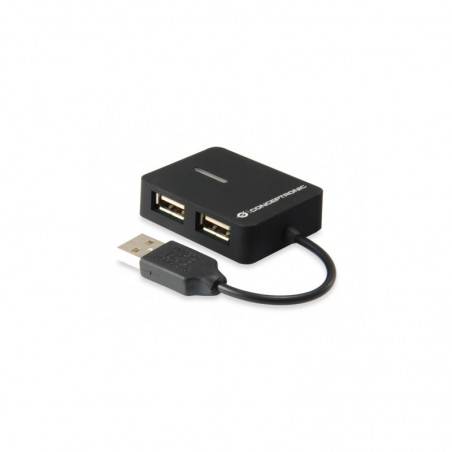 Nilox Altavoces USB 2.0 6W - Entrada Jack 3.5mm - Color Negro