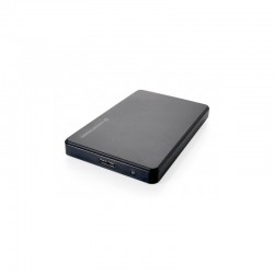 Nilox Maletin Duro para Portatil hasta 15.6" - Bolsillo Exterior - Cierre de Cremallera - Bandolera - Color Negro
