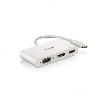 3GO Funda Droxio Pandorea Flip Cover Ventana Blanco