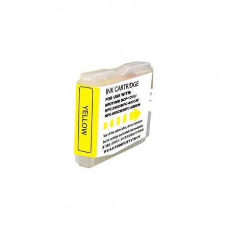 Brother lc123xl/lc121xl negro cartucho de tinta generico - reemplaza lc123bk/lc121bk