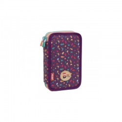Rotulador doble punta pincel color hot pink tombow abt-743